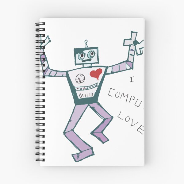 Item preview, I compute love designed and sold by KitCatCards.