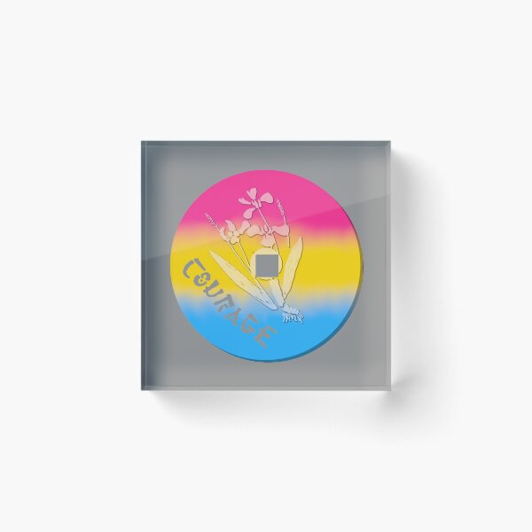 Item preview, Courage Token - Pan Pride designed and sold by LochNestFarm.