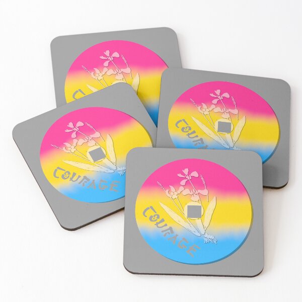 Item preview, Courage Token - Pan Pride designed and sold by LochNestFarm.
