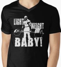 Light Weight Baby! (Ronnie Coleman) Men's V-Neck T-Shirt
