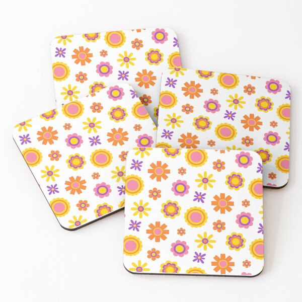 Item preview, Retro floral floral pattern designed and sold by DerSenat.