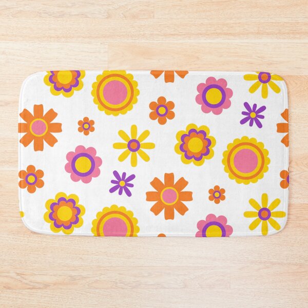 Item preview, Retro floral floral pattern designed and sold by DerSenat.