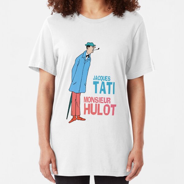 Jacques Tati - Monsieur Hulot Slim Fit T-Shirt