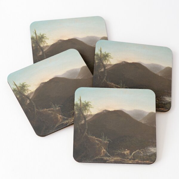 Item preview, Thomas Cole - Sunrise in the Catskills (1826) designed and sold by HistoryRestored.