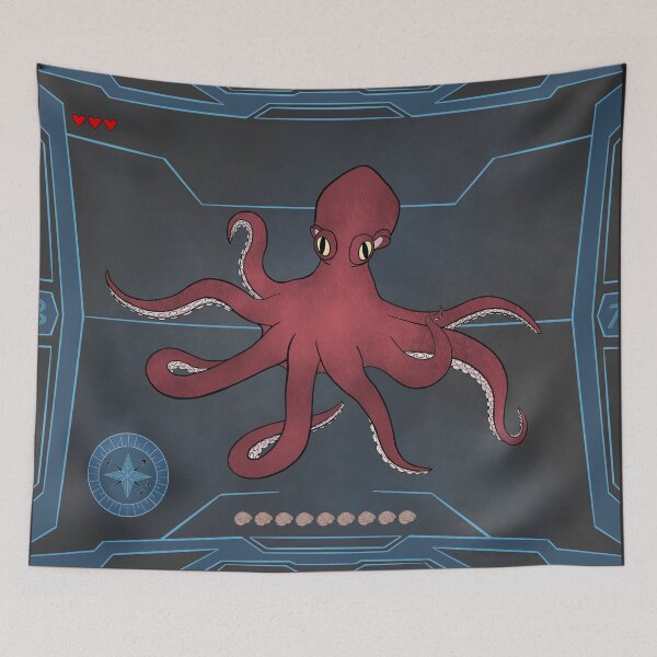 Item preview, Gamer Octopus designed and sold by EventideChaos.