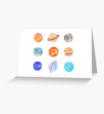 space Greeting Card