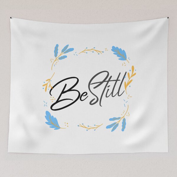 Item preview, Be Still Psalms 46:10 Christian  Bible Quotes designed and sold by Desiznn.