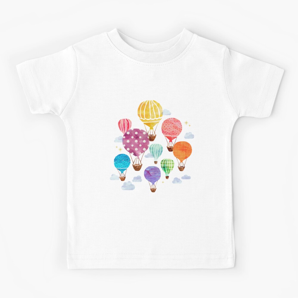 Hot Air Balloon Kids T-Shirt