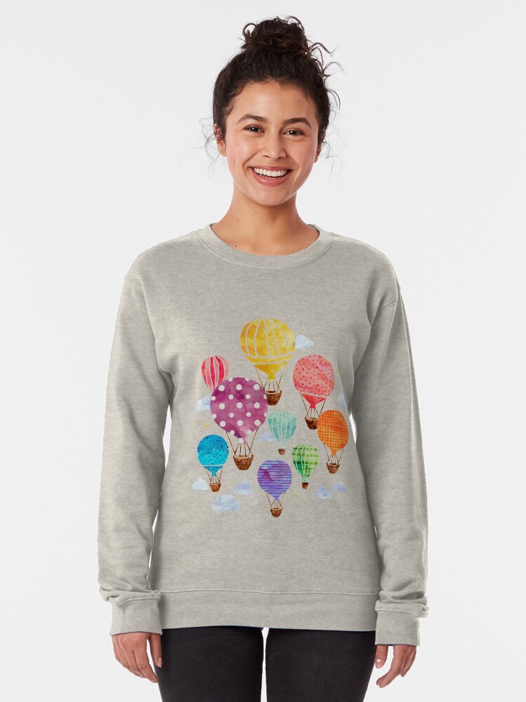 Alternate view of Hot Air Balloon Pullover Sweatshirt