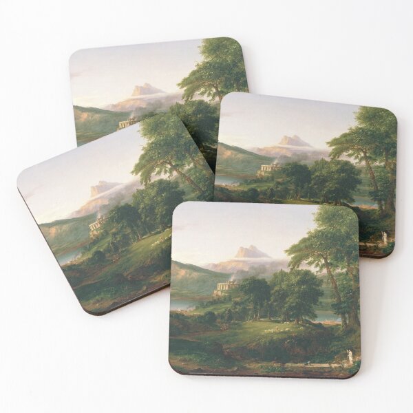 Item preview, Thomas Cole - The Course of Empire: The Arcadian or Pastoral State (1834) designed and sold by HistoryRestored.