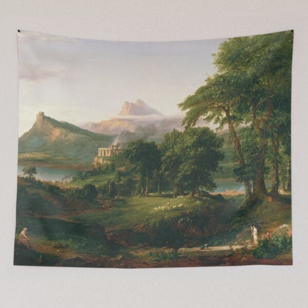 Item preview, Thomas Cole - The Course of Empire: The Arcadian or Pastoral State (1834) designed and sold by HistoryRestored.