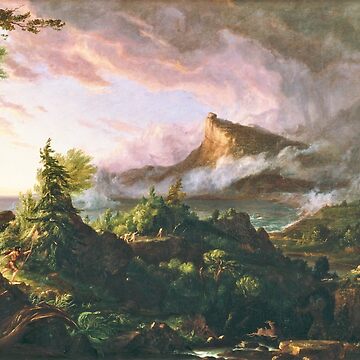 ARTCANVAS The Course top Of Empire The Savage State 1836 Canvas Art Print by Thomas Cole