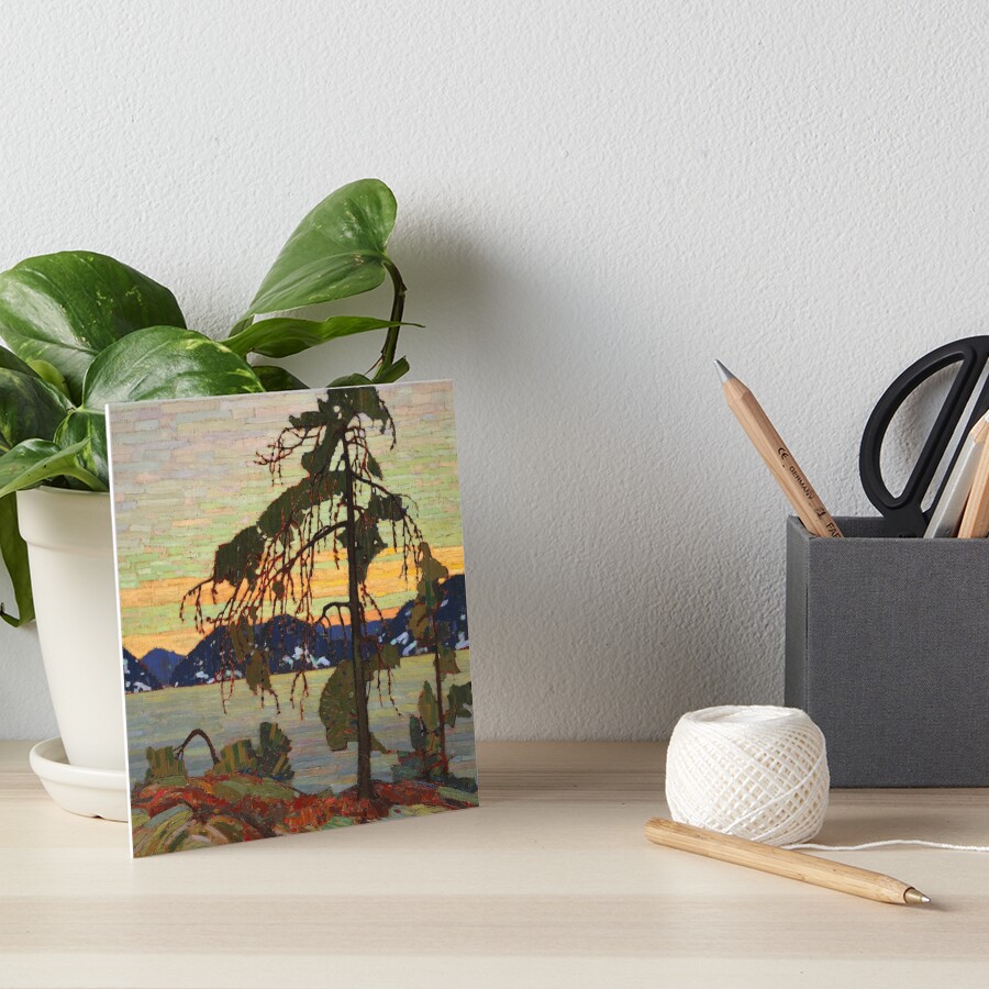 "Tom Thomson The Jack Pine (1916)" Art Board Print for Sale by
