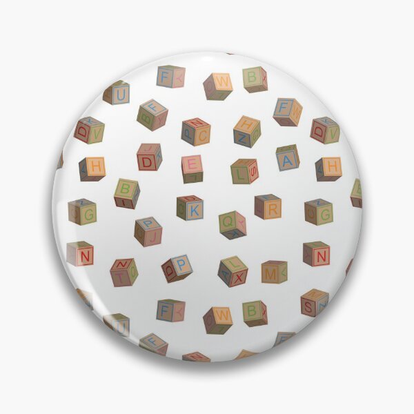 Item preview, Toy blocks alphabet pattern designed and sold by EngineerGoC.