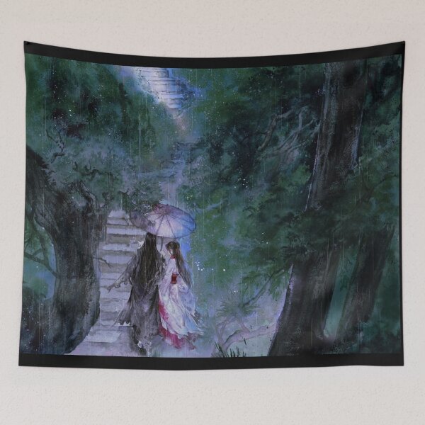 Item preview, Rain In Forest  designed and sold by jannetbernad.