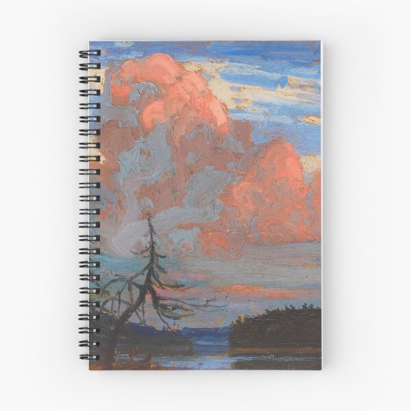 Item preview, Tom Thomson - Puesta de sol, parque Algonquin (1914) designed and sold by HistoryRestored.