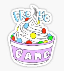 Frozen Yogurt Gang Sticker