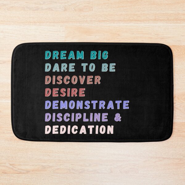 Item preview, Motivational Words With Letter D designed and sold by BrownGirlMantra.