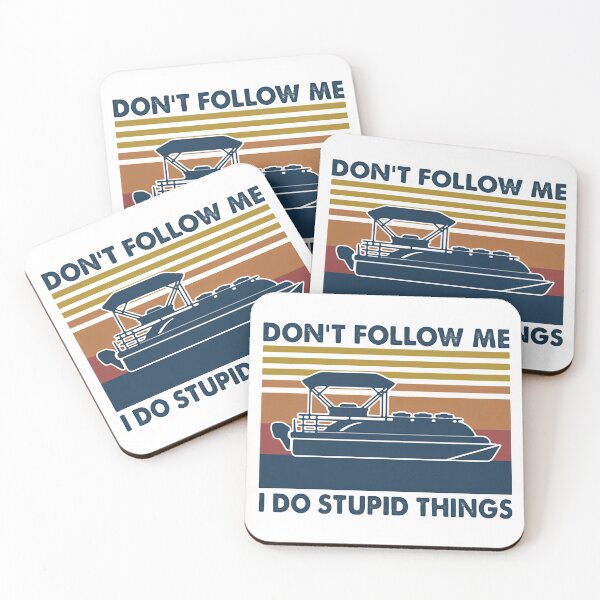 Item preview, DON'T FOLLOW ME I DO STUPID THINGS VINTAGE designed and sold by Emanuel48473.