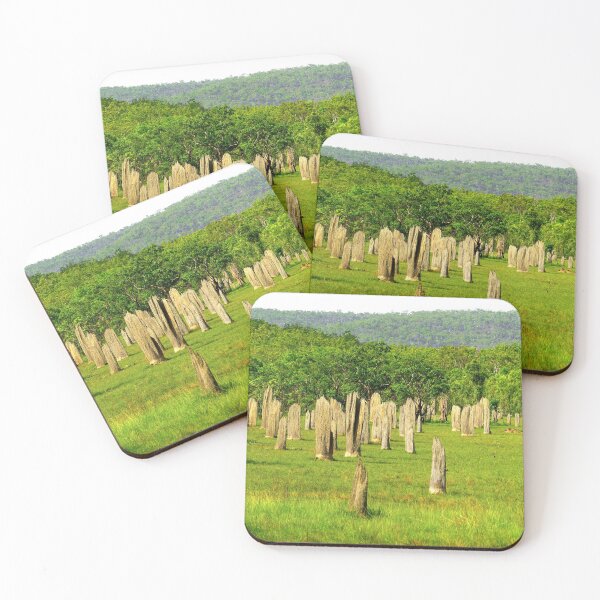 Item preview, Termite mounds in the field, Northern Territory, Australia designed and sold by khals1.