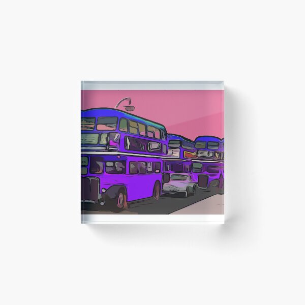 Item preview, Routemaster London Bus In Service: Cartoon Drawing designed and sold by mittie101.