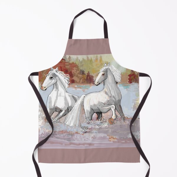 Item preview, Dashing White Horses designed and sold by dorcas13.