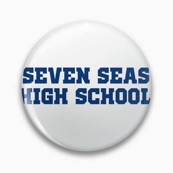 Item preview, Seven Seas High School Blue designed and sold by RadicalAM.