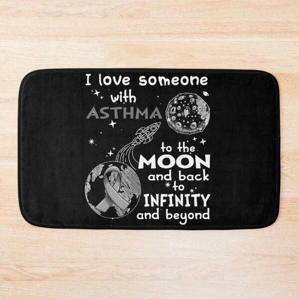 Item preview, I Love Someone With Asthma To The Moon And Back designed and sold by heppenp.