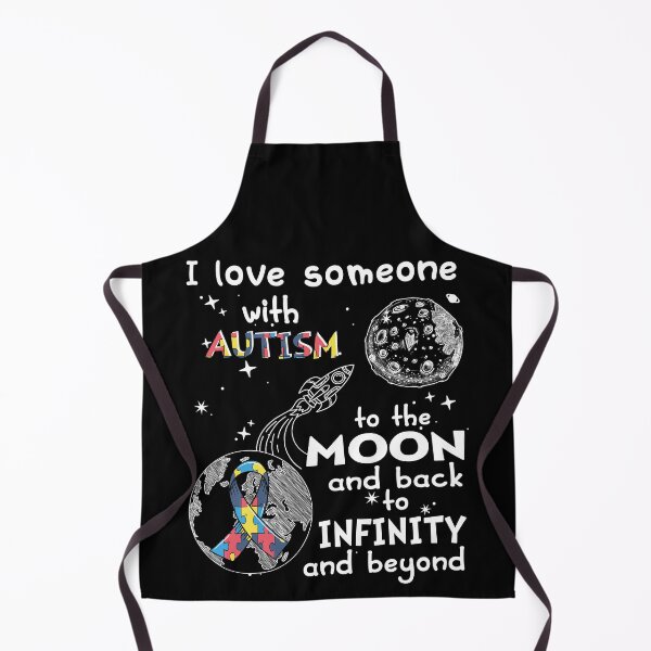Item preview, I Love Someone With Autism To The Moon And Back designed and sold by heppenp.