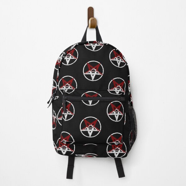 Item preview, Star Pentagram of Satan. 666 eye in center with goat skull designed and sold by Derlek.