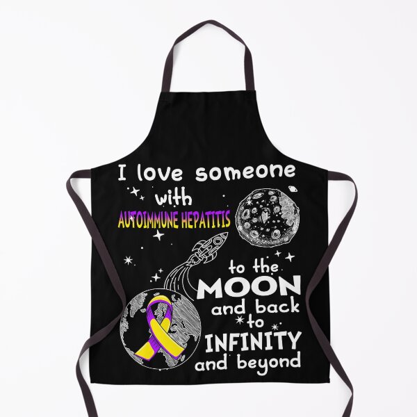 Item preview, I Love Someone With Autoimmune Hepatitis To The Moon And Back designed and sold by heppenp.