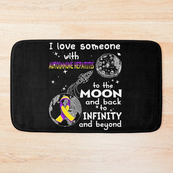 Item preview, I Love Someone With Autoimmune Hepatitis To The Moon And Back designed and sold by heppenp.