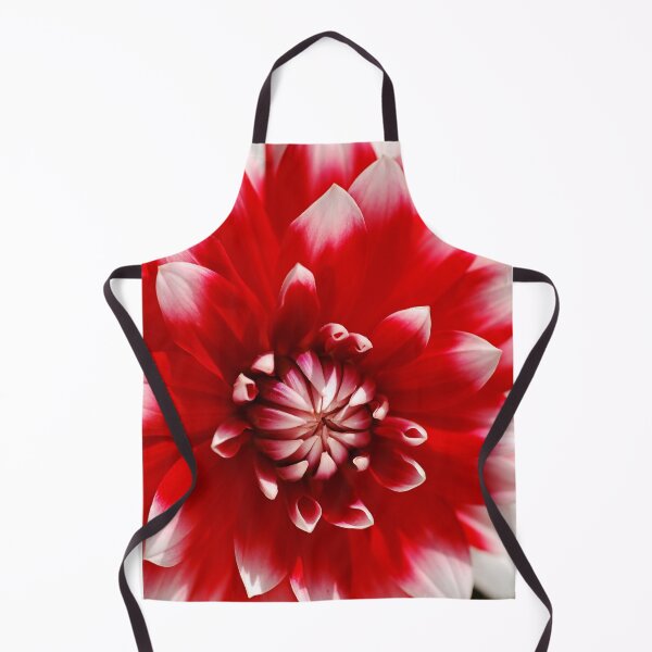 Item preview, Red With White Dahlia Circles designed and sold by Joy Watson - Natural Light Photography .