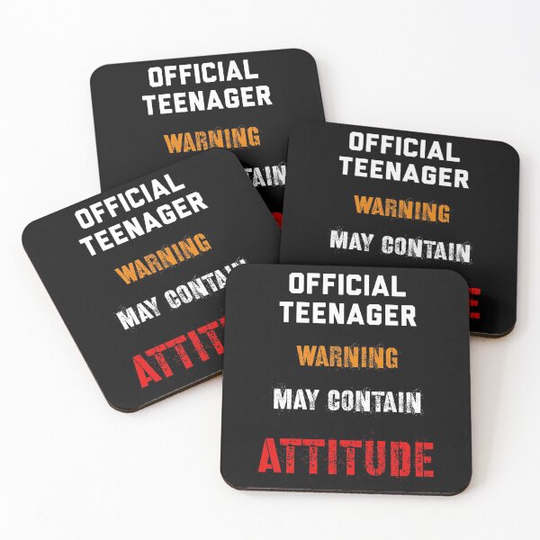 Item preview, Adolescente oficial, la advertencia puede contener actitud designed and sold by UncleStuScience.