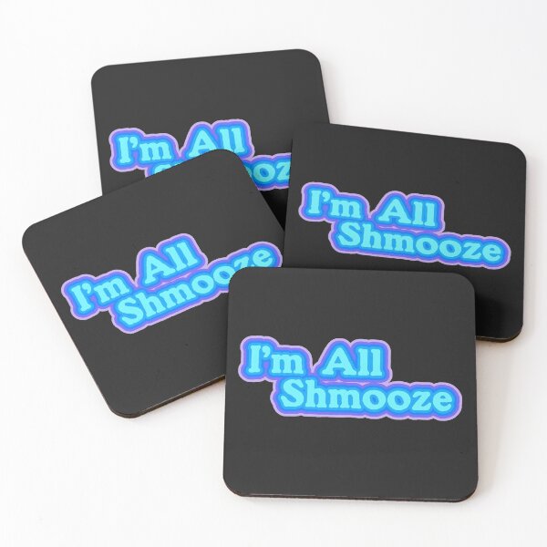 Item preview, Im All Shmooze - Bright Blue designed and sold by Chubuter.