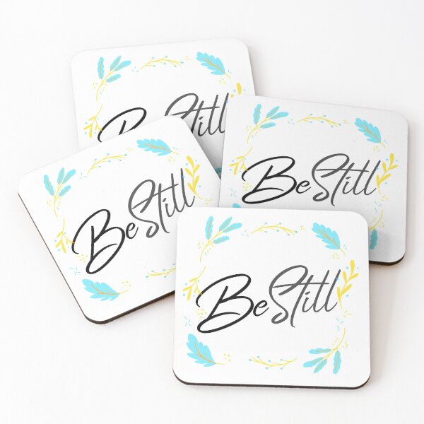 Item preview, Be Still Psalms 46:10 Christian  Bible Quotes designed and sold by Desiznn.