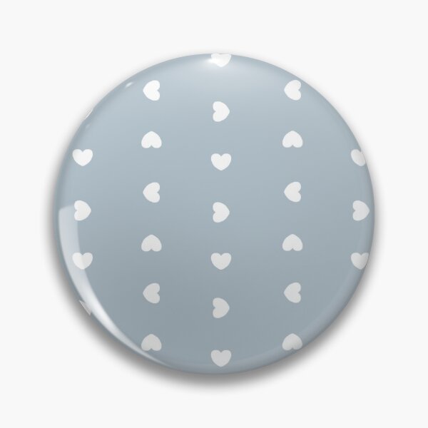 Item preview, White on Light Blue Hearts Pattern designed and sold by pacificdesign.