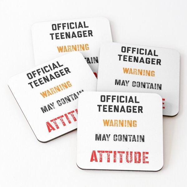 Item preview, Adolescente oficial, la advertencia puede contener actitud designed and sold by UncleStuScience.