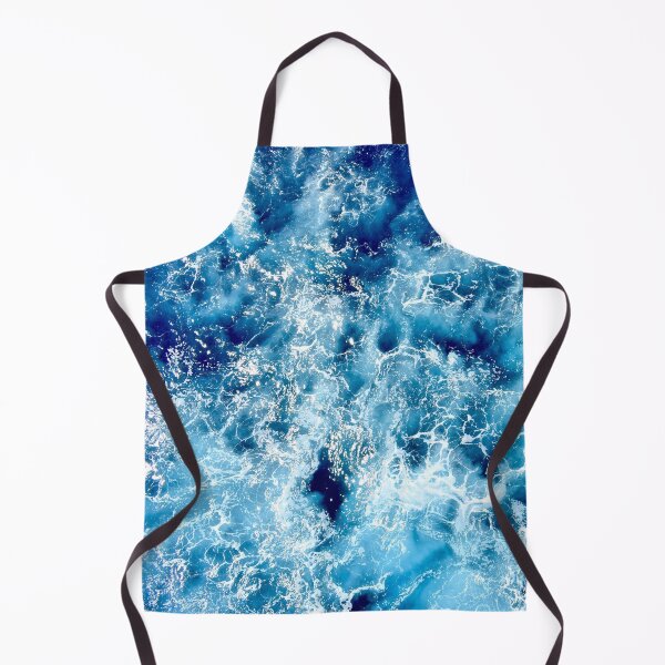 Item preview, Cute Blue Sea Waves designed and sold by sasijaya.