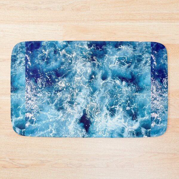 Item preview, Cute Blue Sea Waves designed and sold by sasijaya.