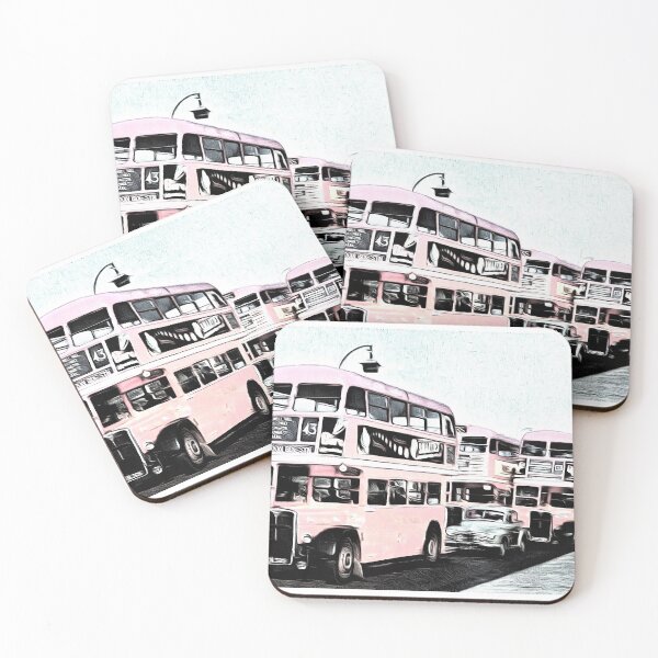 Item preview, Iconic London Routemaster Bus: Faded Watercolour designed and sold by mittie101.