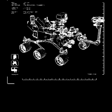 Artwork thumbnail, Nasa Perseverance Rover by StumpyGully