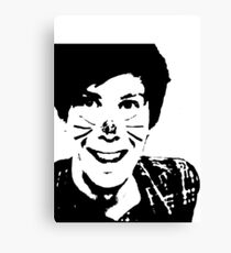 Black and White Phil Canvas Print