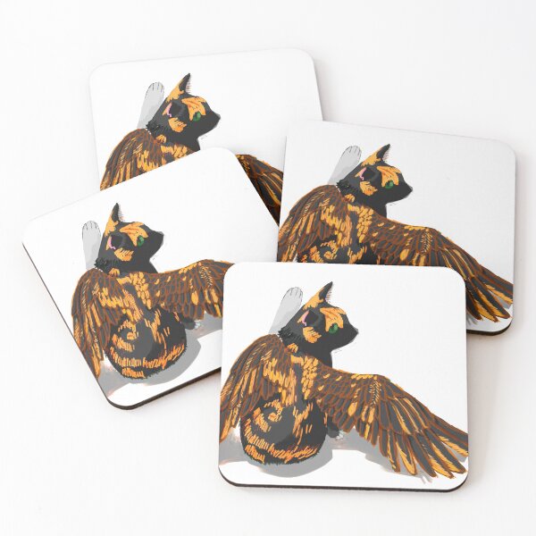 Item preview, Cat With Wings Going "WHAT?" designed and sold by KeithAcari.