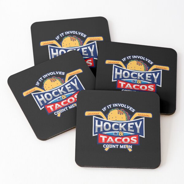 Item preview, hockey and tacos 1 designed and sold by V28LBFF8.