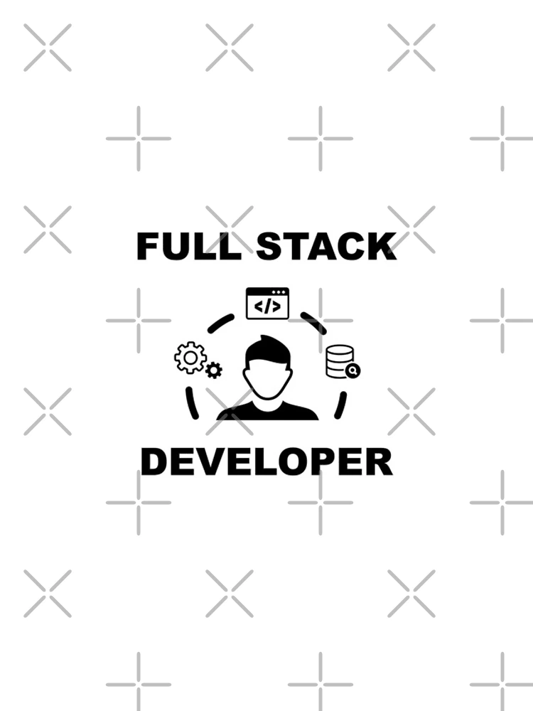 Thumbnail 4 of 4, iPhone Case, Full Stack Developer, Software Engineer, Computer Science, Web, WWW, Programming Humor, HTML, White designed and sold by Max-Wear.