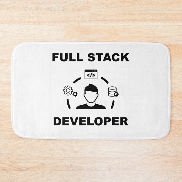 Item preview, Full Stack Developer, Software Engineer, Computer Science, Web, WWW, Programming Humor, HTML, White designed and sold by Max-Wear.