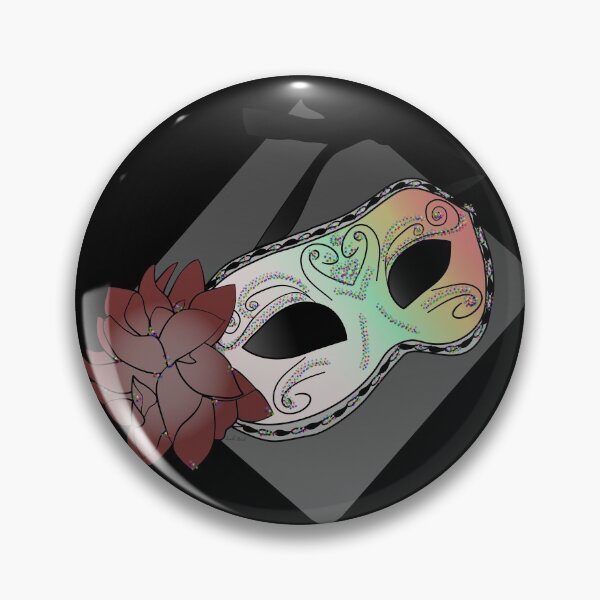 Item preview, Mysterious Halloween mask design designed and sold by LaBoutiquo.