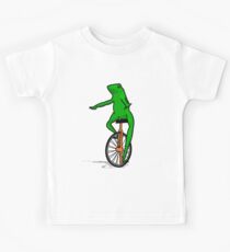 Dat Boi Unicycle Frosch T-Shirt Kinder T-Shirt