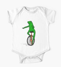 Dat Boi Unicycle Frosch T-Shirt Baby Body Kurzarm